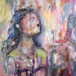 The Art of Letting Go- Original Canvas Painting