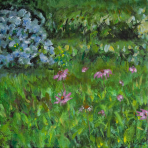 Hydrangeas at the Cape - Original Canvas Painting