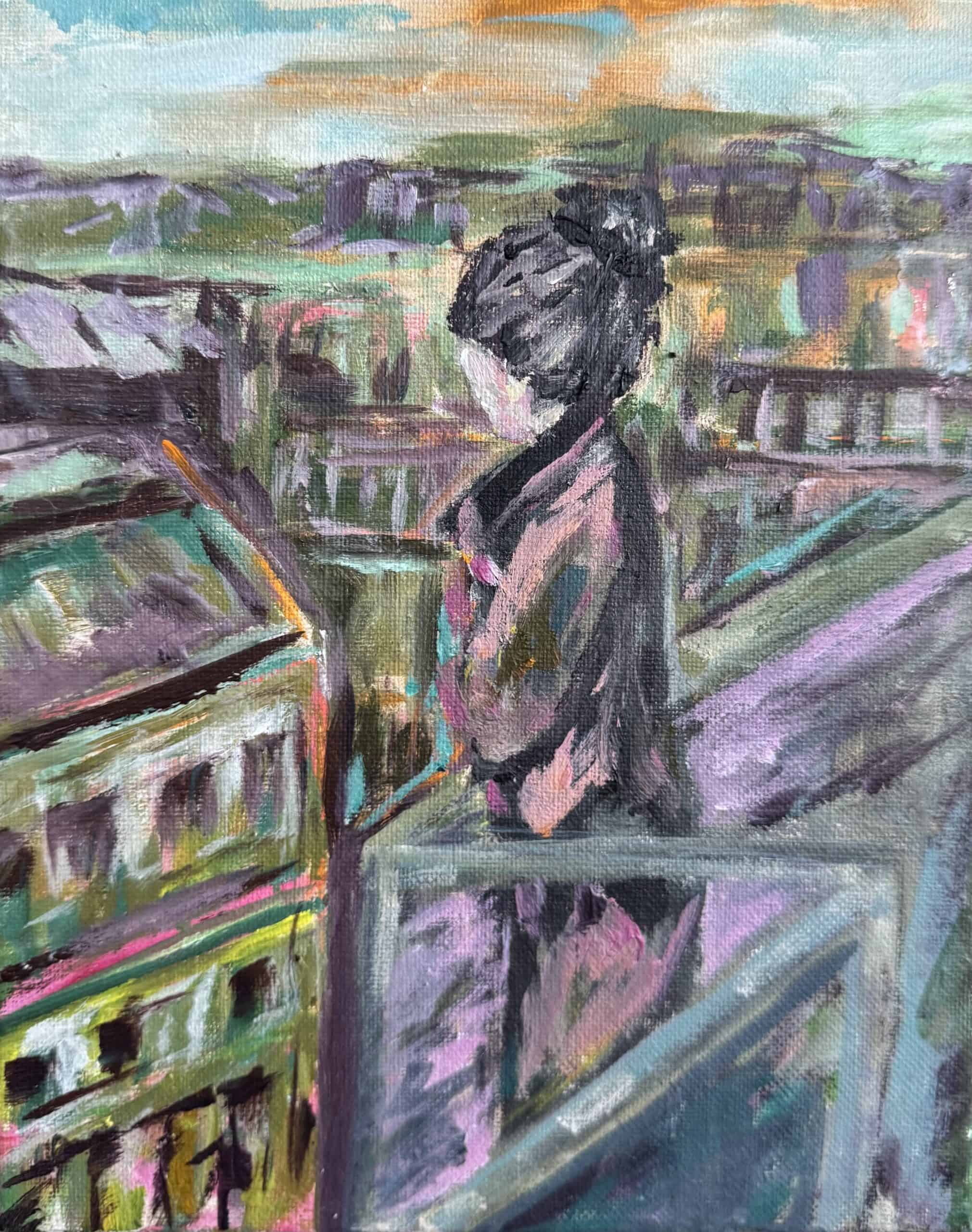 Room at the Top- Original Canvas Painting