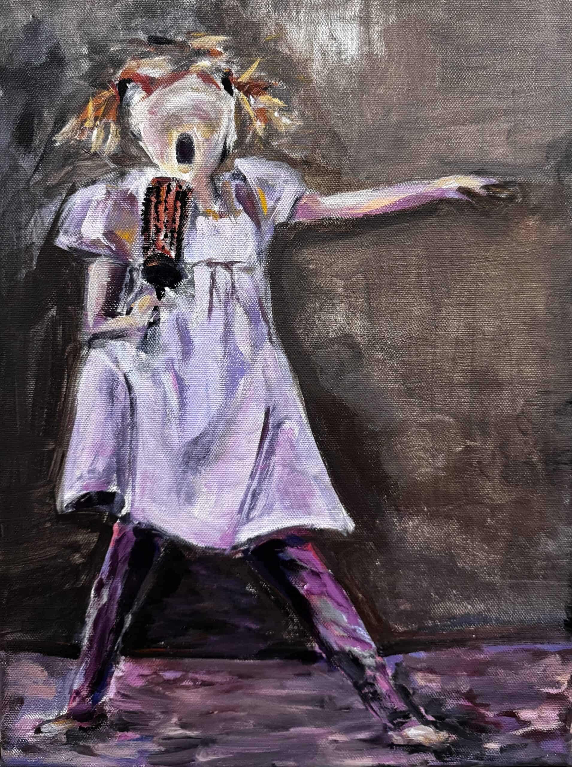 The Self Before Fear- Original Canvas Painting