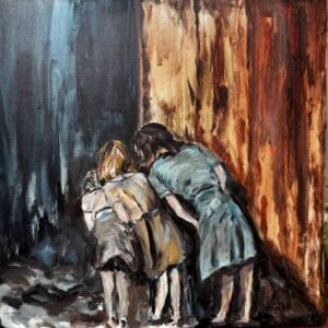 Binding Curiosity- Original Canvas Painting