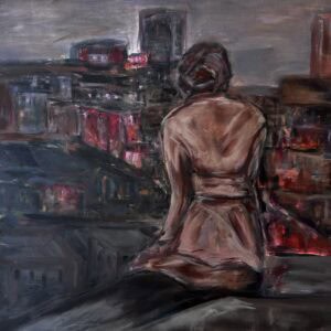 In Her Own Time-Original Canvas Painting